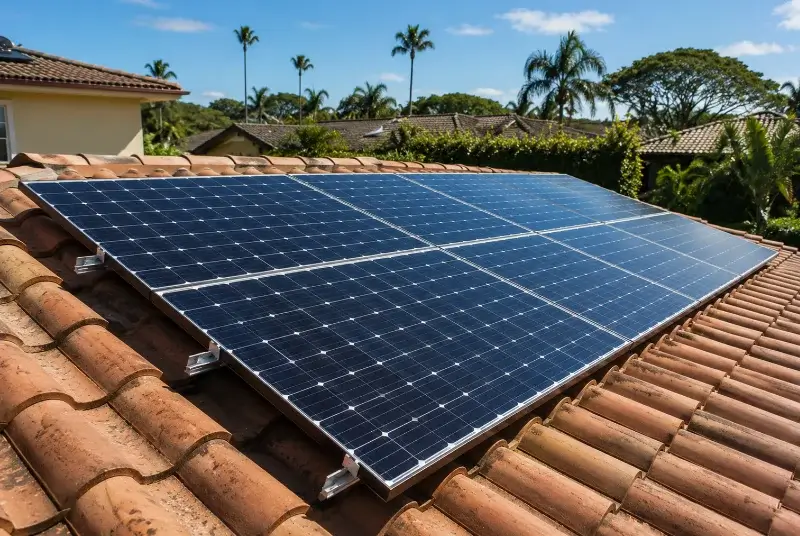 Installation de panneaux solaires à Saint-Boès